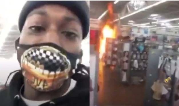 New Jersey man puts out fire inside Walmart with extinguisher