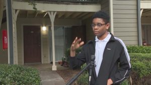 Atlanta teen saves neighbors with portable fire extinguisher