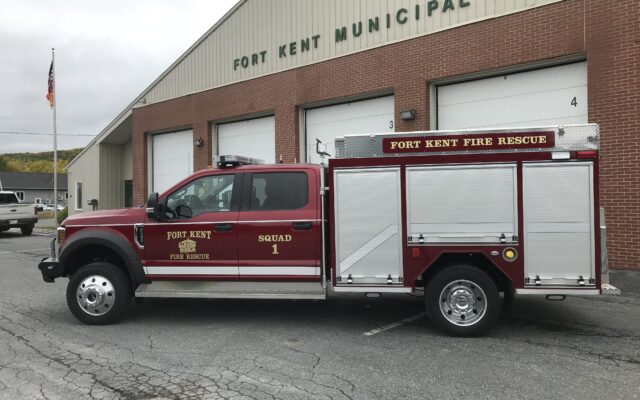 The Fort Kent Fire Department used grant money to acquire a new utility vehicle.